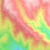 Mapa topográfico Buturo, altitud, relieve