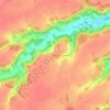 Mapa topográfico Le Rotoir, altitud, relieve
