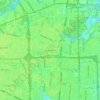 Mapa topográfico Brentwood, altitud, relieve