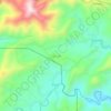 Mapa topográfico Tag-ubi, altitud, relieve