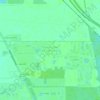 Mapa topográfico Herons Glen Golf and Country Club, altitud, relieve