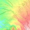 Mapa topográfico Kaylaway, altitud, relieve