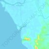 Mapa topográfico Pasigay, altitud, relieve