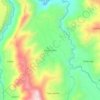 Mapa topográfico Tigua Chami, altitud, relieve