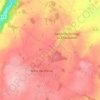 Mapa topográfico La Bunodière, altitud, relieve