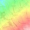 Mapa topográfico Guyam Malaki, altitud, relieve