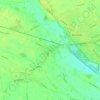 Mapa topográfico Crosare, altitud, relieve