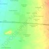 Mapa topográfico Hogar de Menores, altitud, relieve