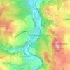 Mapa topográfico Erdmannsdorf, altitud, relieve