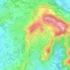 Mapa topográfico Ca' Nova, altitud, relieve