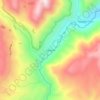Mapa topográfico Soldados, altitud, relieve