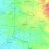 Mapa topográfico Hachum, altitud, relieve