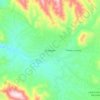Mapa topográfico Zimapán, altitud, relieve