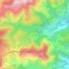 Mapa topográfico La Croix de Laÿ, altitud, relieve