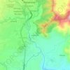 Mapa topográfico Natid-asan, altitud, relieve