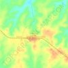 Mapa topográfico Estación La Unión, altitud, relieve