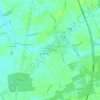 Mapa topográfico Le Clos du Château, altitud, relieve