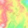Mapa topográfico Dao-angan, altitud, relieve