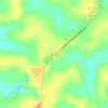 Mapa topográfico Km 36, altitud, relieve