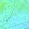 Mapa topográfico Crea, altitud, relieve