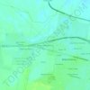 Mapa topográfico Mariano Matamoros, altitud, relieve