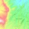Mapa topográfico Atalpa, altitud, relieve