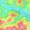 Mapa topográfico En Chalosset, altitud, relieve