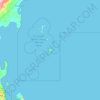 Mapa topográfico Spilsby Island, altitud, relieve
