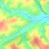 Mapa topográfico Sur les Haies, altitud, relieve