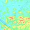 Mapa topográfico 古伴, altitud, relieve