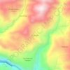 Mapa topográfico El Cardon, altitud, relieve