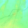 Mapa topográfico Jagdispur, altitud, relieve