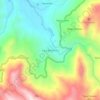 Mapa topográfico Tigua Rumichaca, altitud, relieve