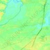 Mapa topográfico Malibago, altitud, relieve