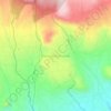 Mapa topográfico Kipande Nnkoavele, altitud, relieve
