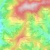 Mapa topográfico Biralgaon Talla, altitud, relieve