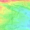 Mapa topográfico Indiana Street Open Space, altitud, relieve
