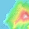 Mapa topográfico Olmi, altitud, relieve