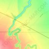 Mapa topográfico Canyon Diablo, altitud, relieve