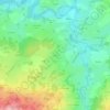 Mapa topográfico Le Clou, altitud, relieve