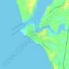 Mapa topográfico Chaliyam, altitud, relieve