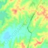 Mapa topográfico Baay, altitud, relieve