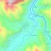 Mapa topográfico Lanturachi, altitud, relieve