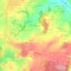 Mapa topográfico Brangolo, altitud, relieve