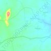 Mapa topográfico Junwani, altitud, relieve