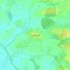 Mapa topográfico Stixwould, altitud, relieve