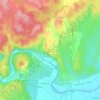 Mapa topográfico Le Hameau des Buis, altitud, relieve