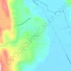 Mapa topográfico Maitínez, altitud, relieve