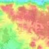 Mapa topográfico Littré, altitud, relieve