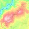 Mapa topográfico Matampay, altitud, relieve